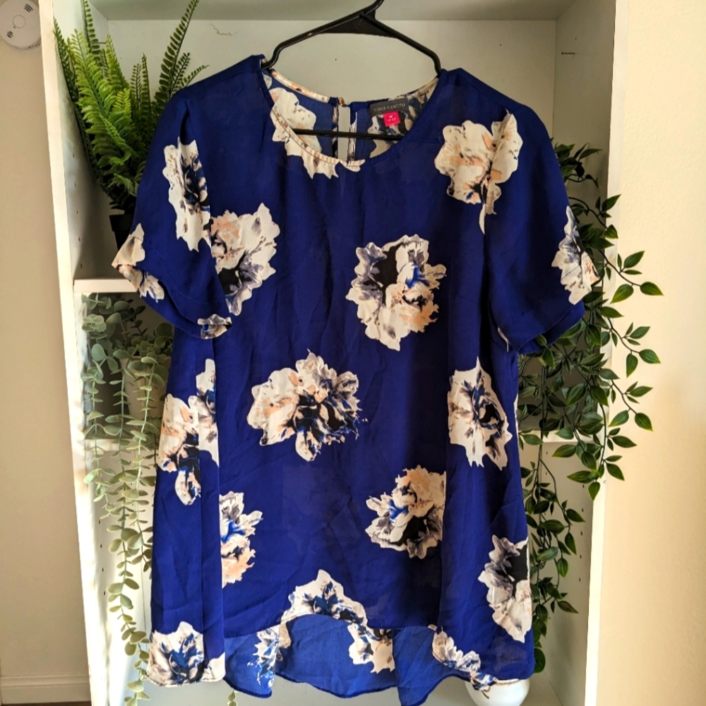 Sheer Flowy Blouse